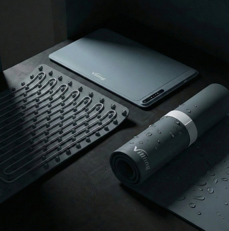 VILLING FOLDABLE FOOD WARMING TRAY - BLUE COLOUR, Full Surface heating, 3Temparture settings, UAE Quality Approved, One Year Warranty, Suitable for Home, Parties, Buffets,etc... - Image 5